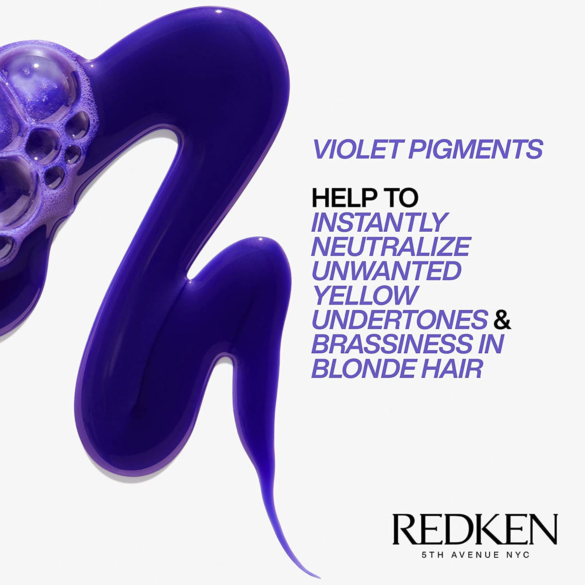 Redken Blondage Color Depositing Purple Shampoo / 10.OZ