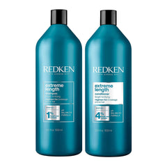 Redken Extreme Length with Biotin Shampoo & Conditioner Liter Duo (Value $104)