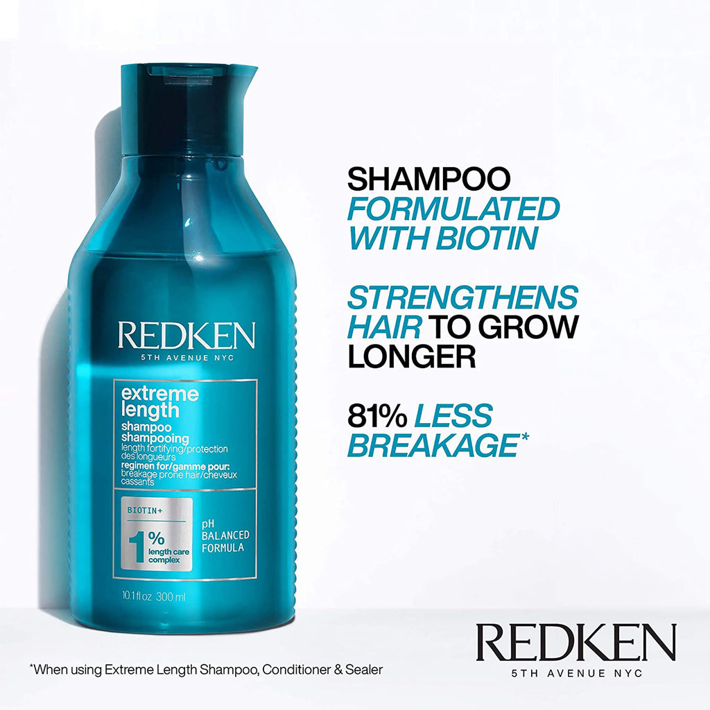 Redken Extreme Length with Biotin Shampoo & Conditioner Duo 10oz ($52 Value) / 10OZ thumbnail 4