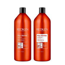Redken Frizz Dismiss Shampoo and Conditioner Liter Duo ($104 Value) / 33.OZ