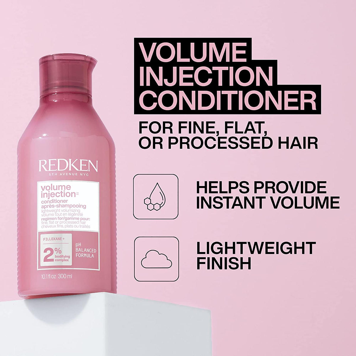 Redken Volume Injection Conditioner / 10.1OZ, image 27292669739158