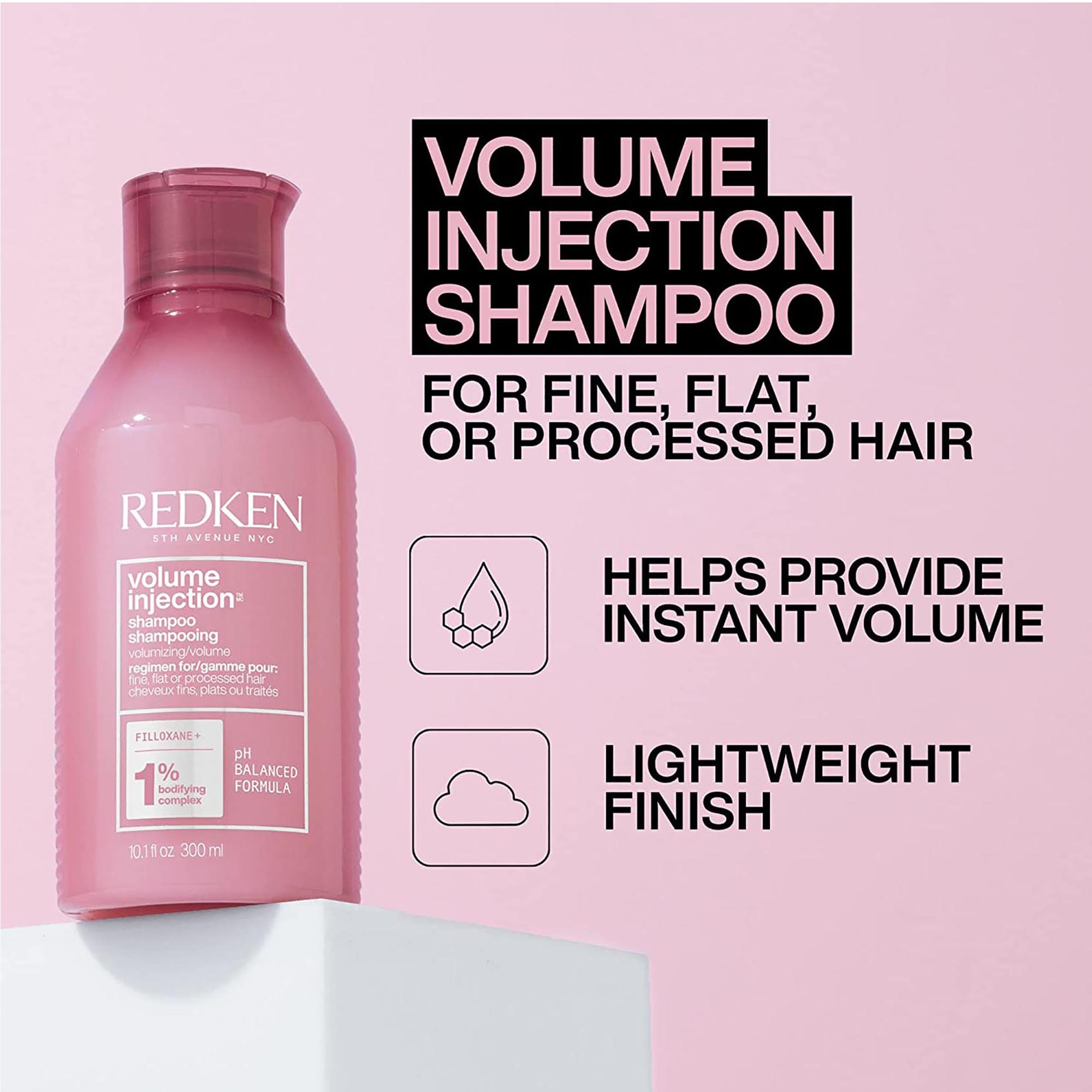 Redken Volume Injection Shampoo / 10 OZ