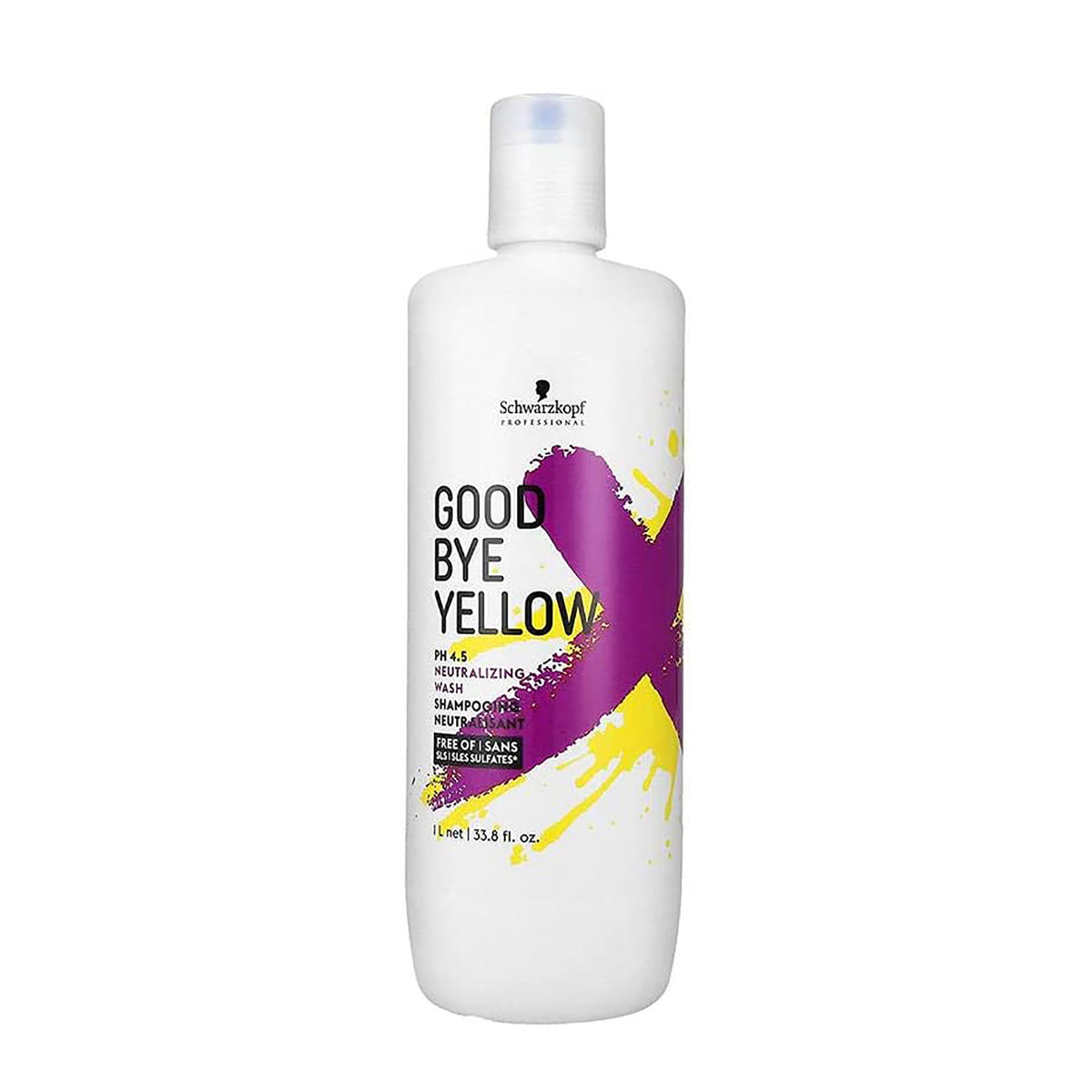 Schwarzkopf Goodbye Yellow Neutralizing Wash / 33OZ, image 25740847153302