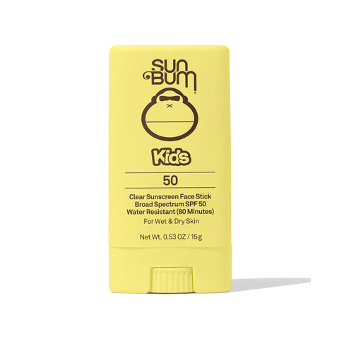 Sun Bum Kids SPF 50 Clear Sunscreen Face Stick / 0.45oz