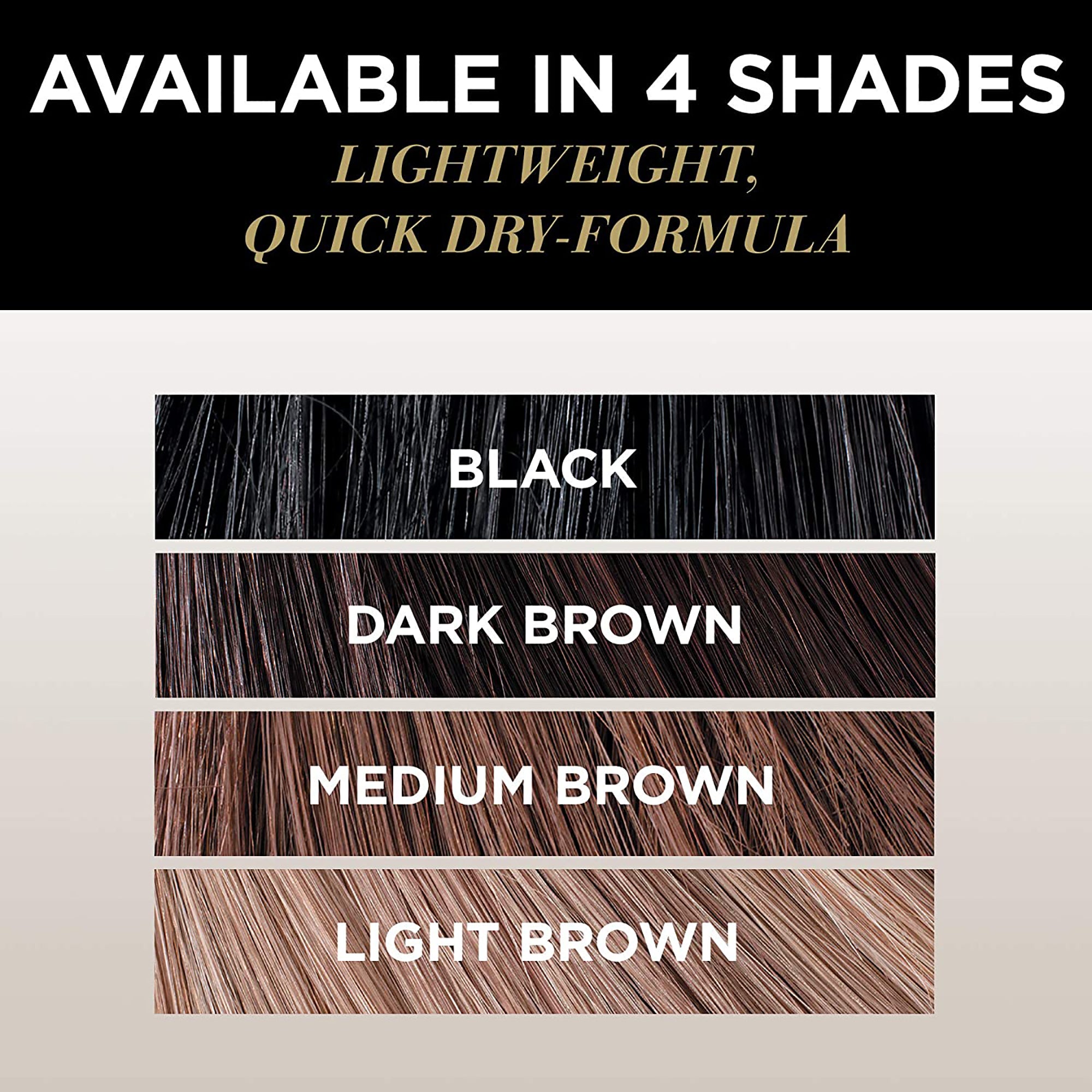 Toppik Colored Hair Thickener Spray - Light Brown 5oz / LIGHT BROWN