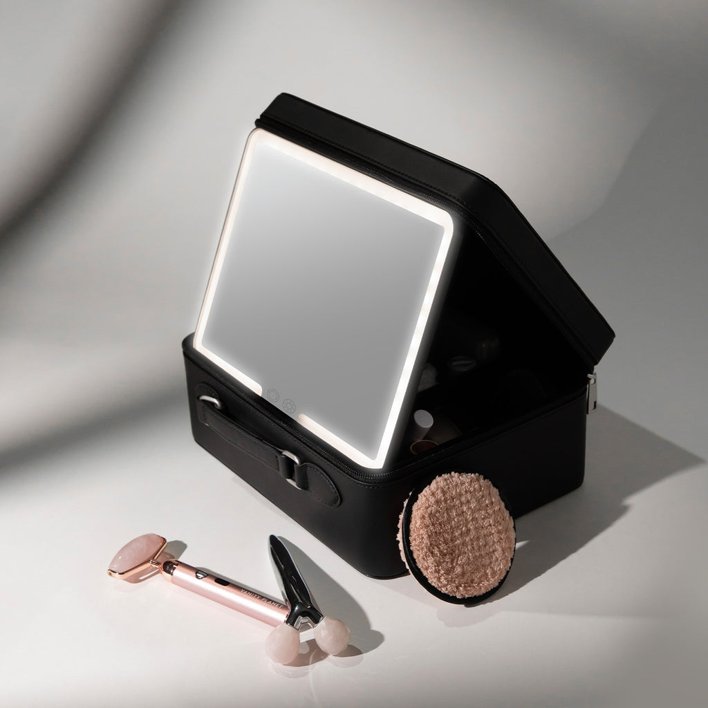 Vanity Planet Baia | The Everything Beauty Bag - Black / BLACK thumbnail 7
