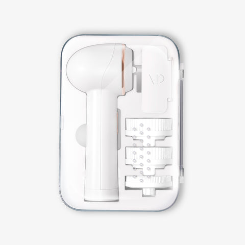 Vanity Planet Raedia 2.0 | Facial Cleansing Brush + Body Brush Head / WHITE