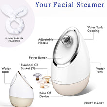 Vanity Planet Aira Facial Steamer / SILVER