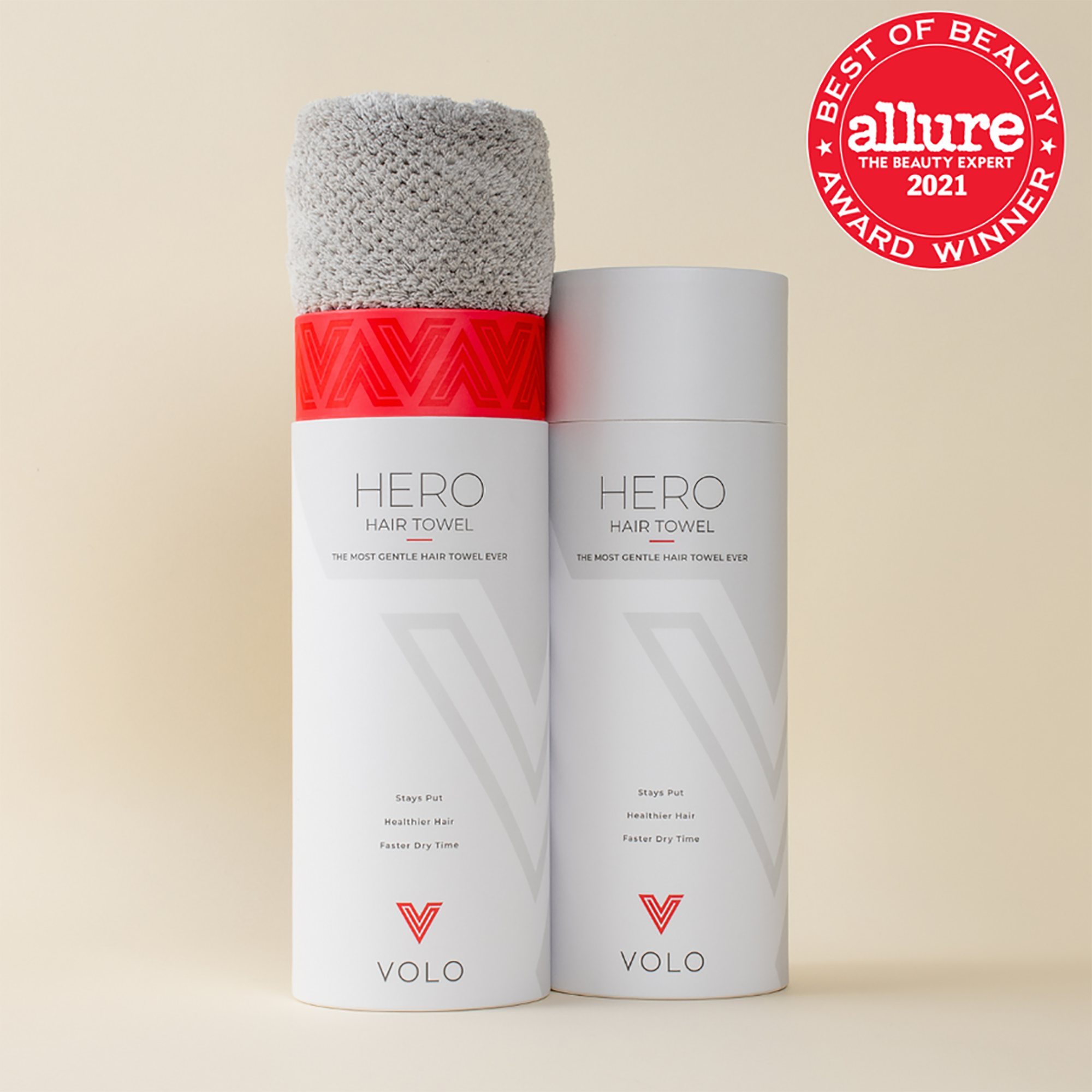 Volo Beauty Hero Hair Towel / Luna Gray