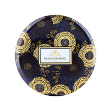 Voluspa Japonica 3 Wick Candle in Decorative Tin / Moso Bamboo