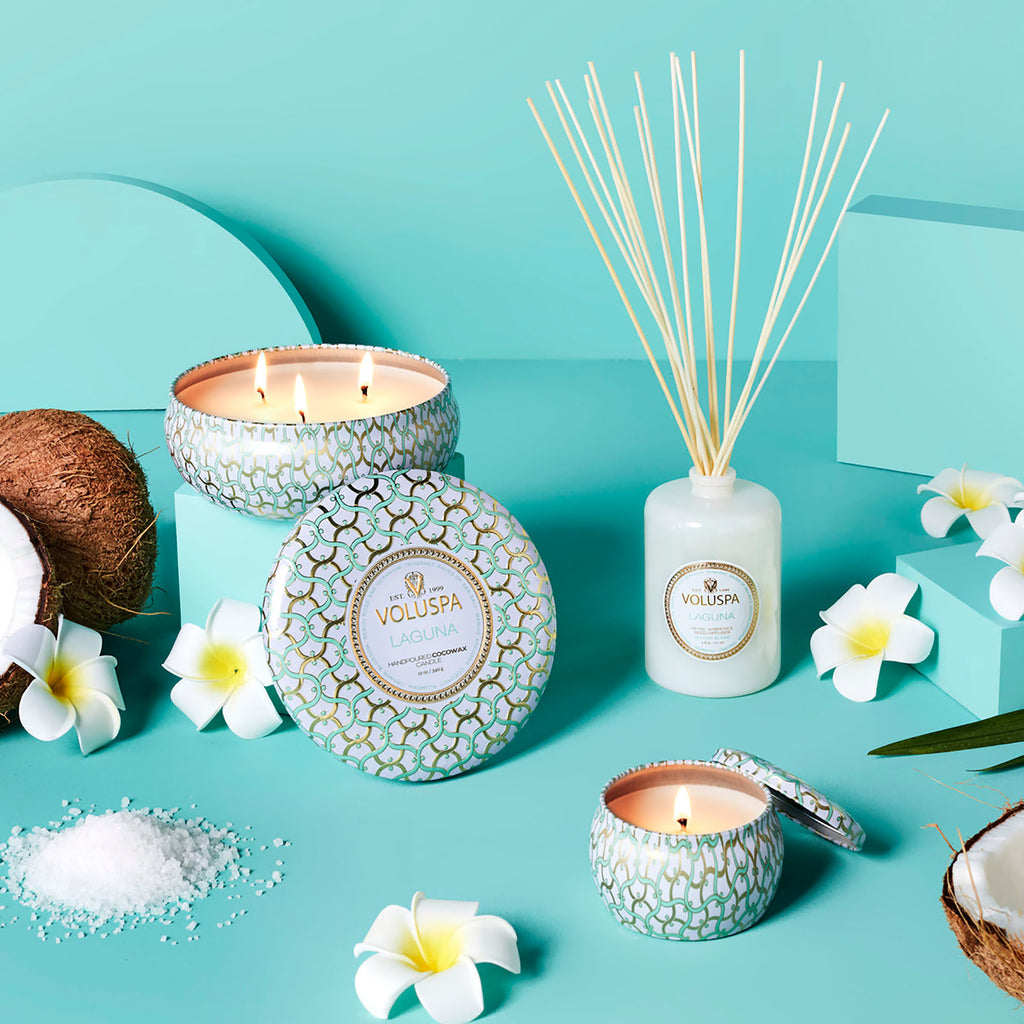 Voluspa Maison Blanc Fragrant Oil Diffuser / LAGUNA thumbnail 16