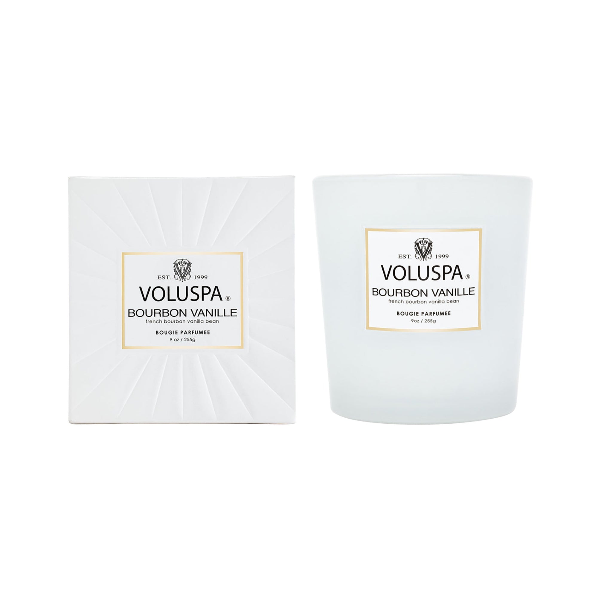 Voluspa Vermeil Classic Candle / Bourbon Vanille