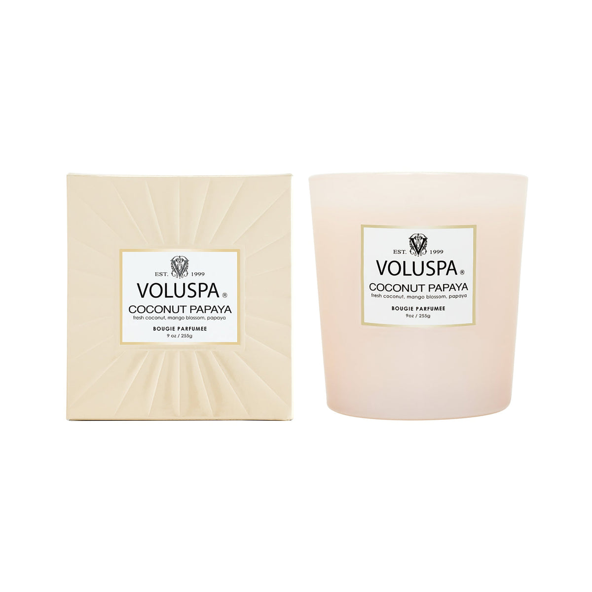 Voluspa Vermeil Classic Candle / COCONUT PAPAYA, image 27083222745238