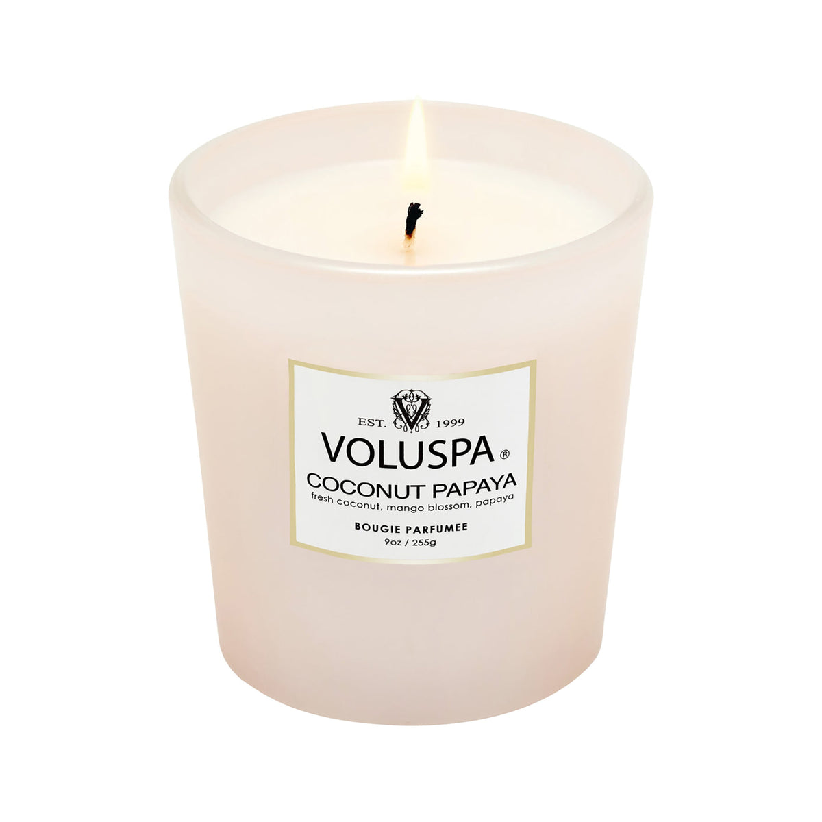 Voluspa Vermeil Classic Candle / COCONUT PAPAYA, image 27083222810774