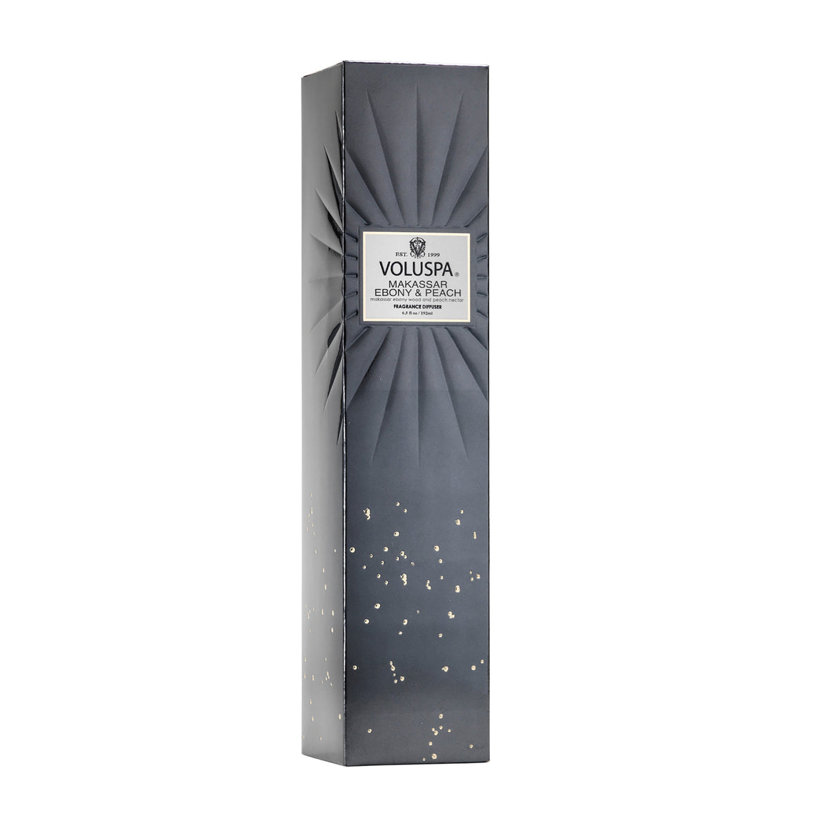 Voluspa Vermeil Fragrant Oil & Rattan Diffuser / Makassar Ebony and Peach, image 27082795712662