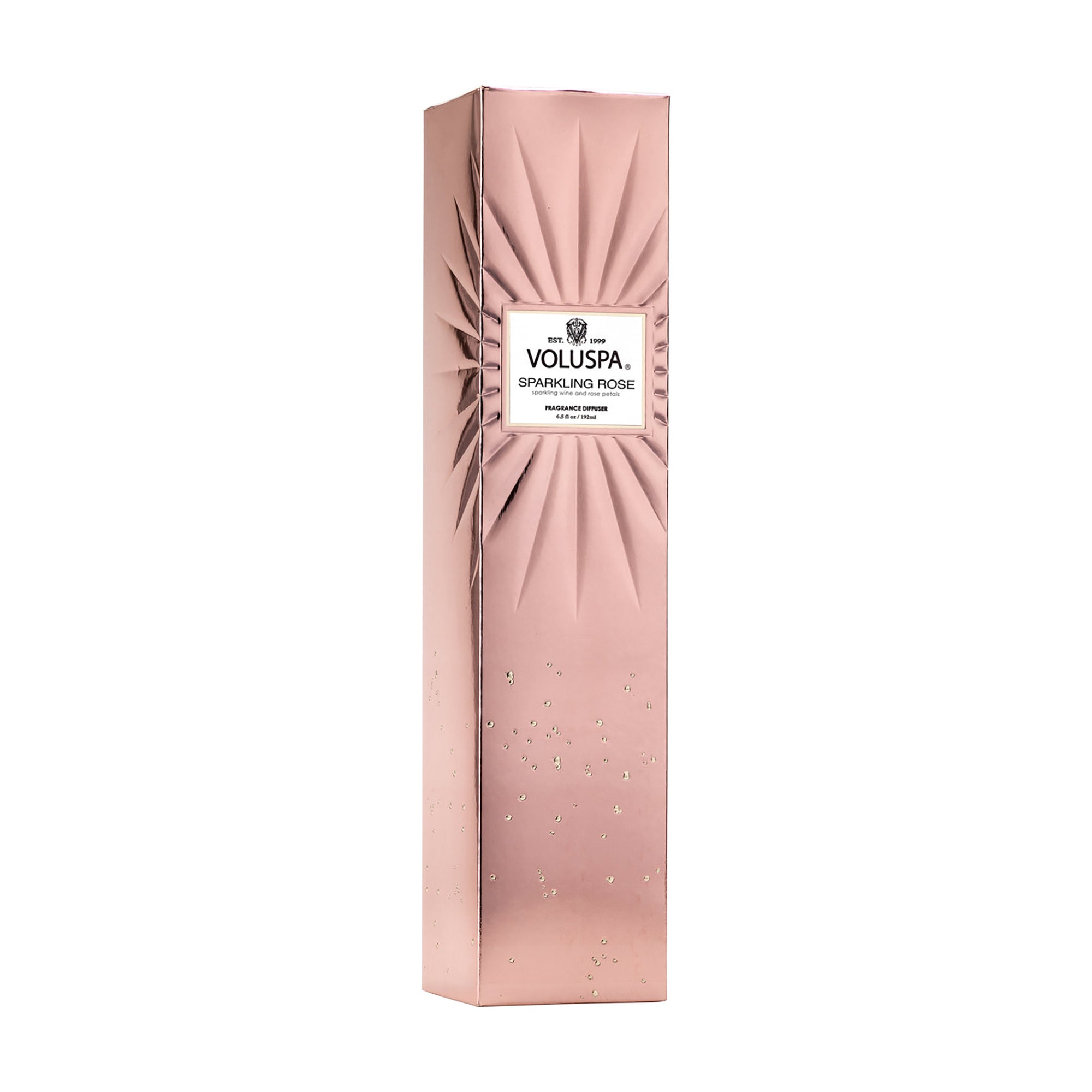 Voluspa Vermeil Fragrant Oil & Rattan Diffuser / SPARKLING ROSE