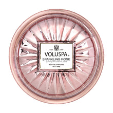 Voluspa Vermeil Grande Maison Candle / SPARKLING ROSE