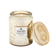 Voluspa Vermeil Large Jar Candle 18oz / Blond Tabac