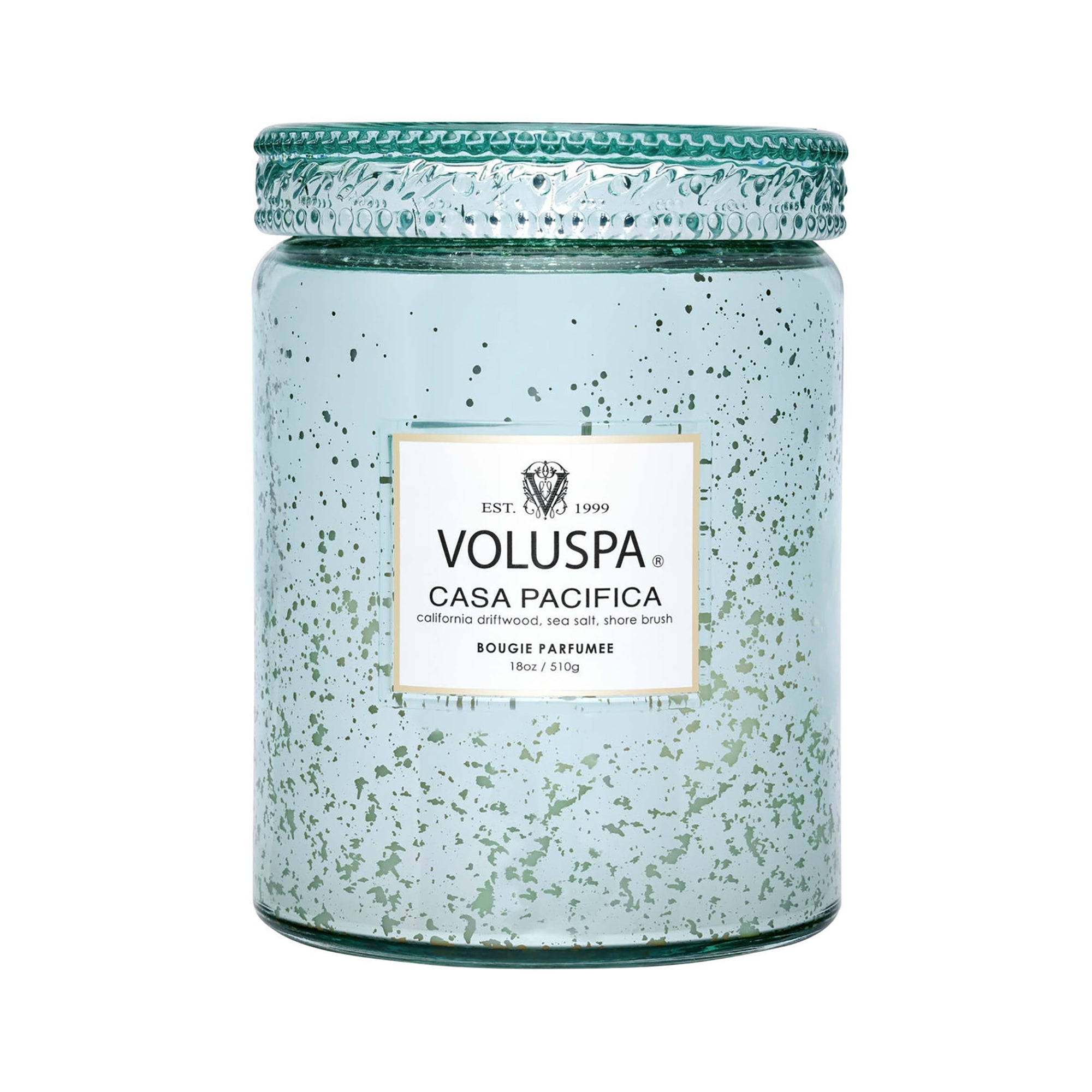 Voluspa Vermeil Large Jar Candle 18oz / Casa Pacifica