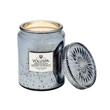 Voluspa Vermeil Large Jar Candle 18oz / Makassar Ebony and Peach