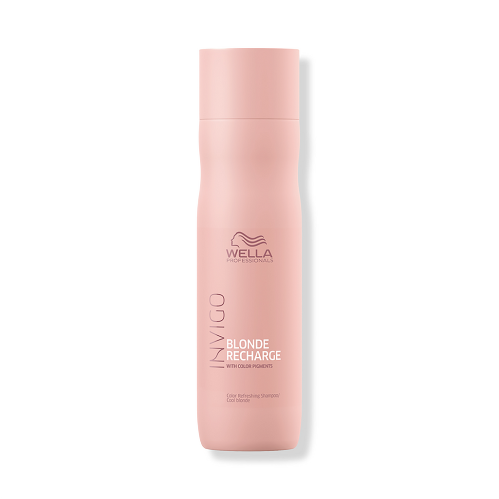 Wella Invigo Blonde Recharge Color Refreshing Shampoo Cool Blonde / 10OZ thumbnail 1