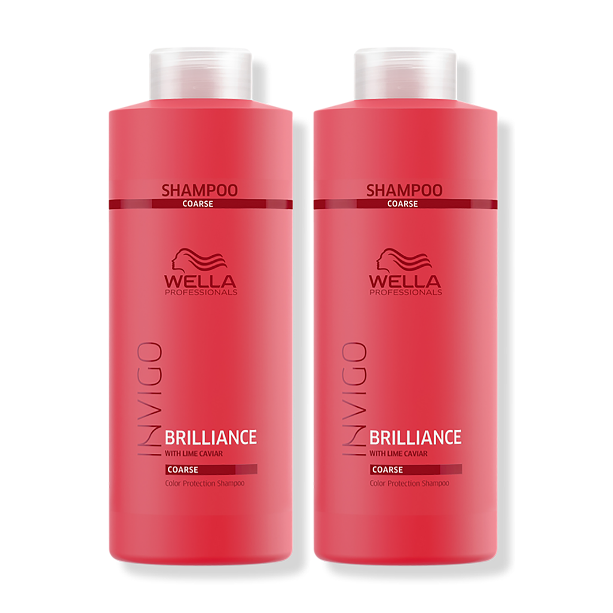 Wella Invigo Brilliance Shampoo and Conditioner - Coarse Colored Hair Liter Duo ($76.80 Value) / 33.OZ