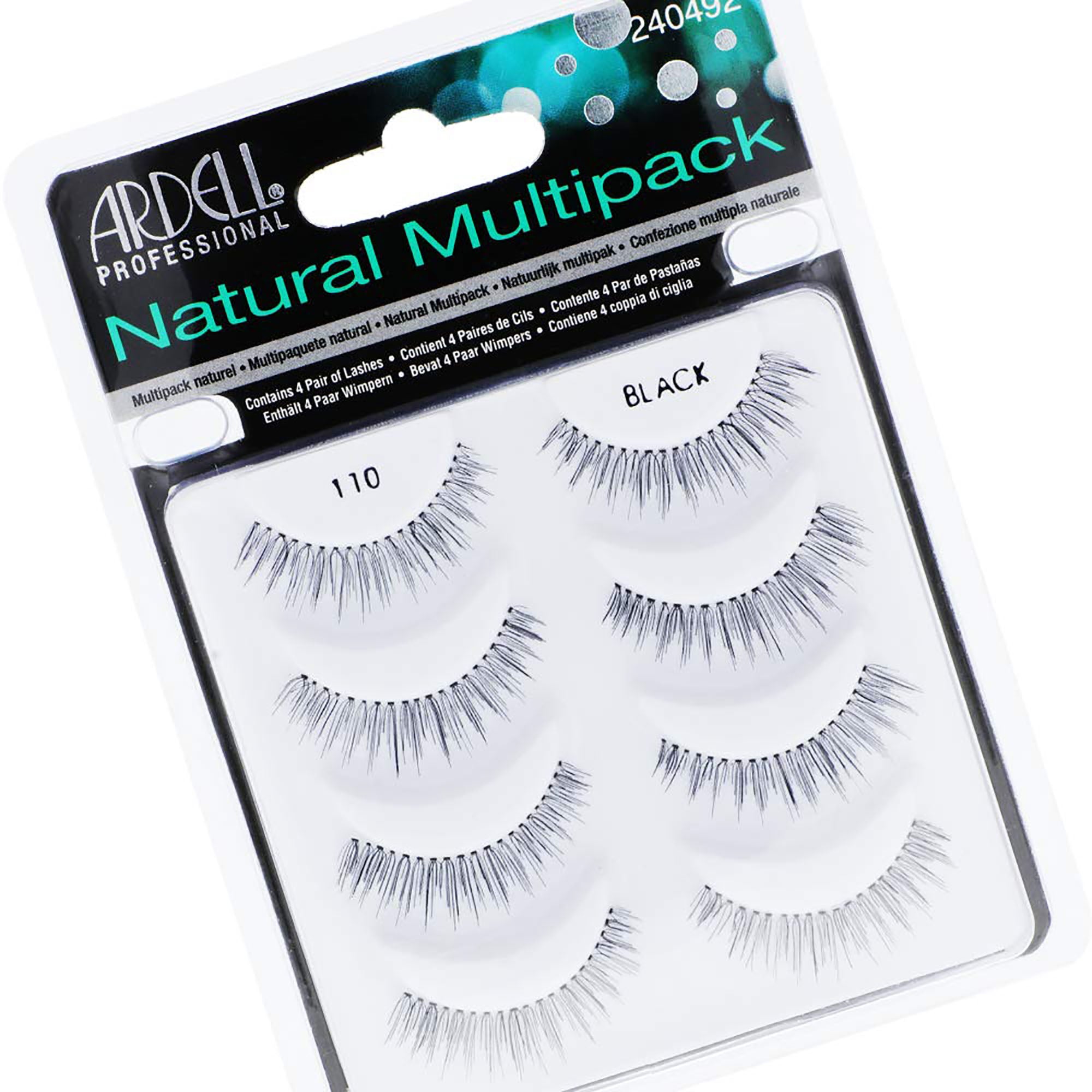 Ardell Lashes MultiPack 4 Pairs / 110BLK