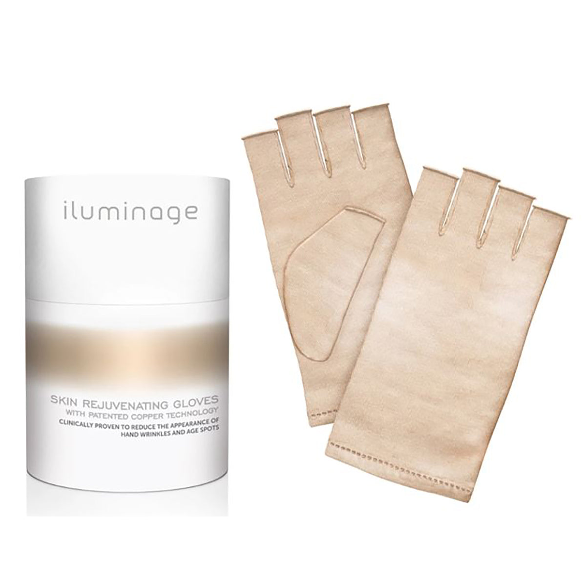 Beauty Ora Iluminage Skin Rejuvenating Gloves with Anti-Aging Copper Technology, image 25938513920150