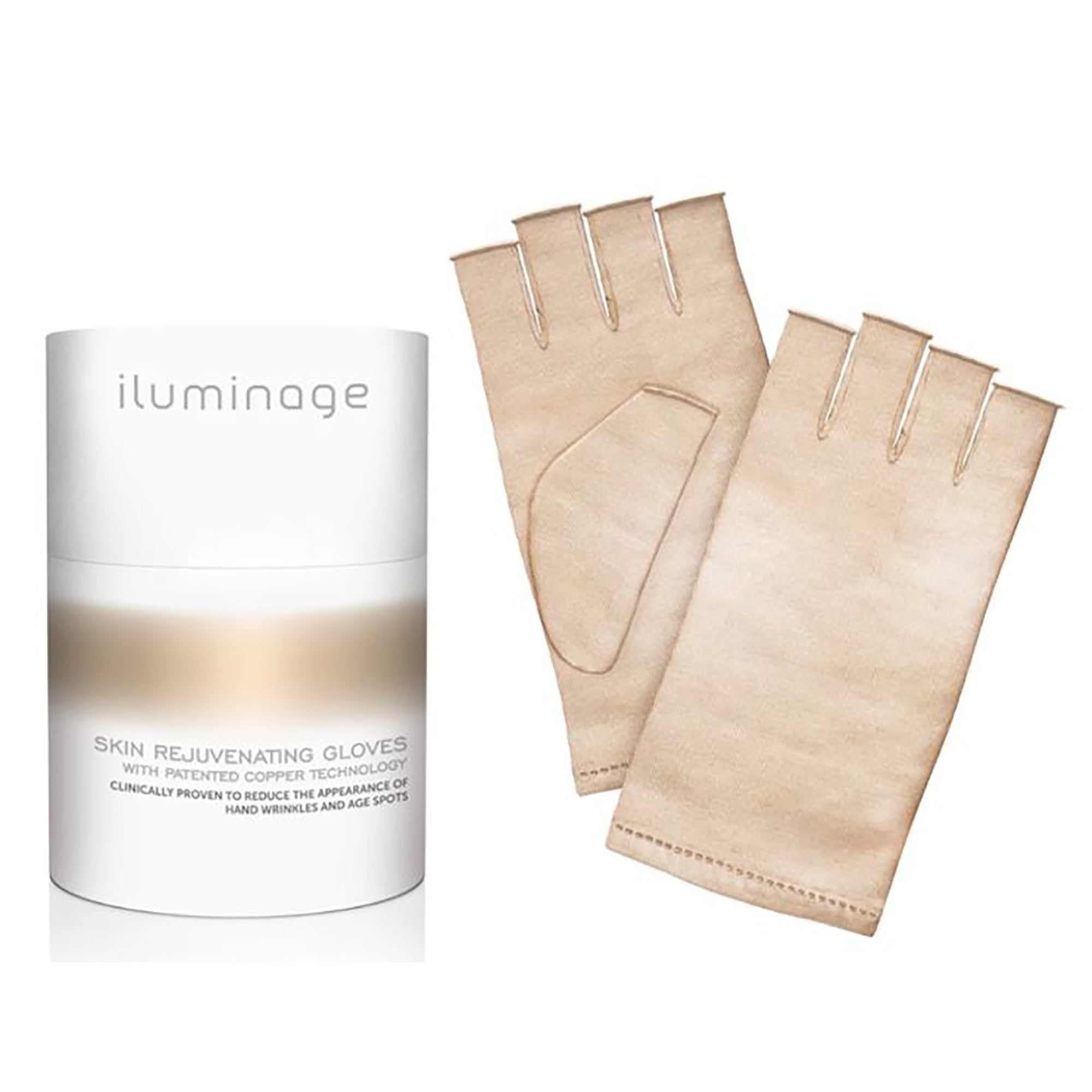 Beauty Ora Iluminage Skin Rejuvenating Gloves with Anti-Aging Copper Technology