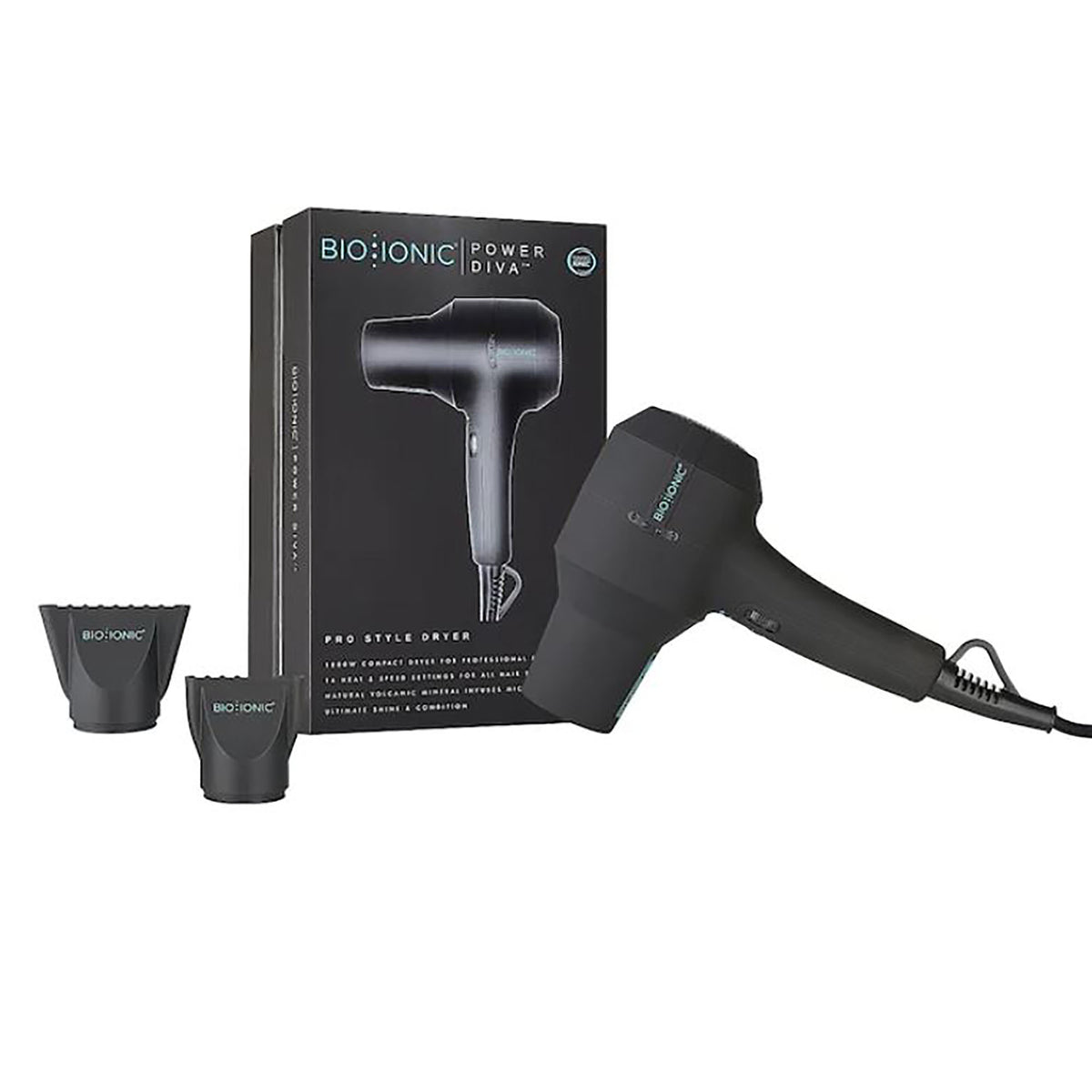 Bio Ionic Power Diva Pro Speed Dryer / Black, image 25665547108502