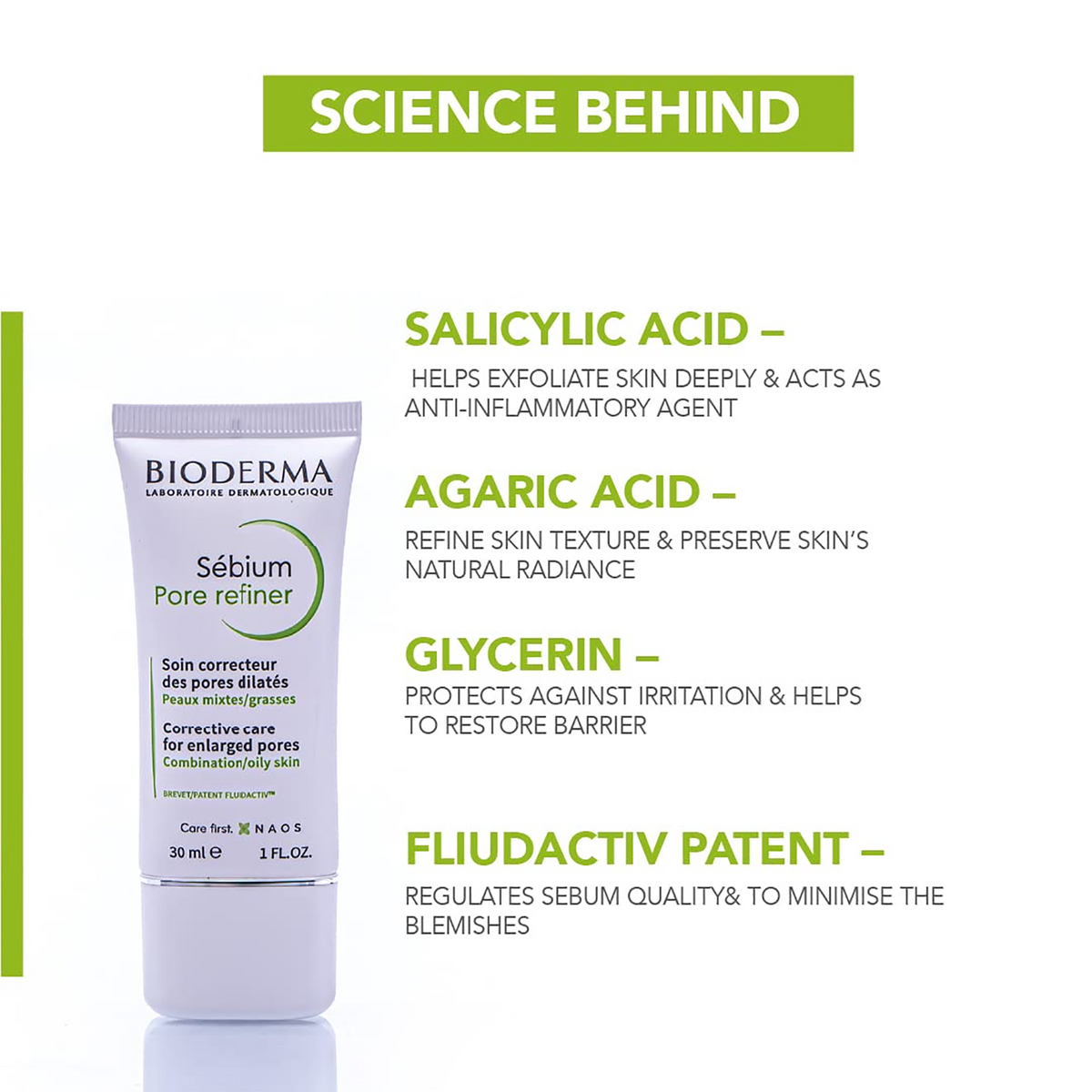 Bioderma Sebium Pore Refiner Cream / 1.OZ, image 26765212516502