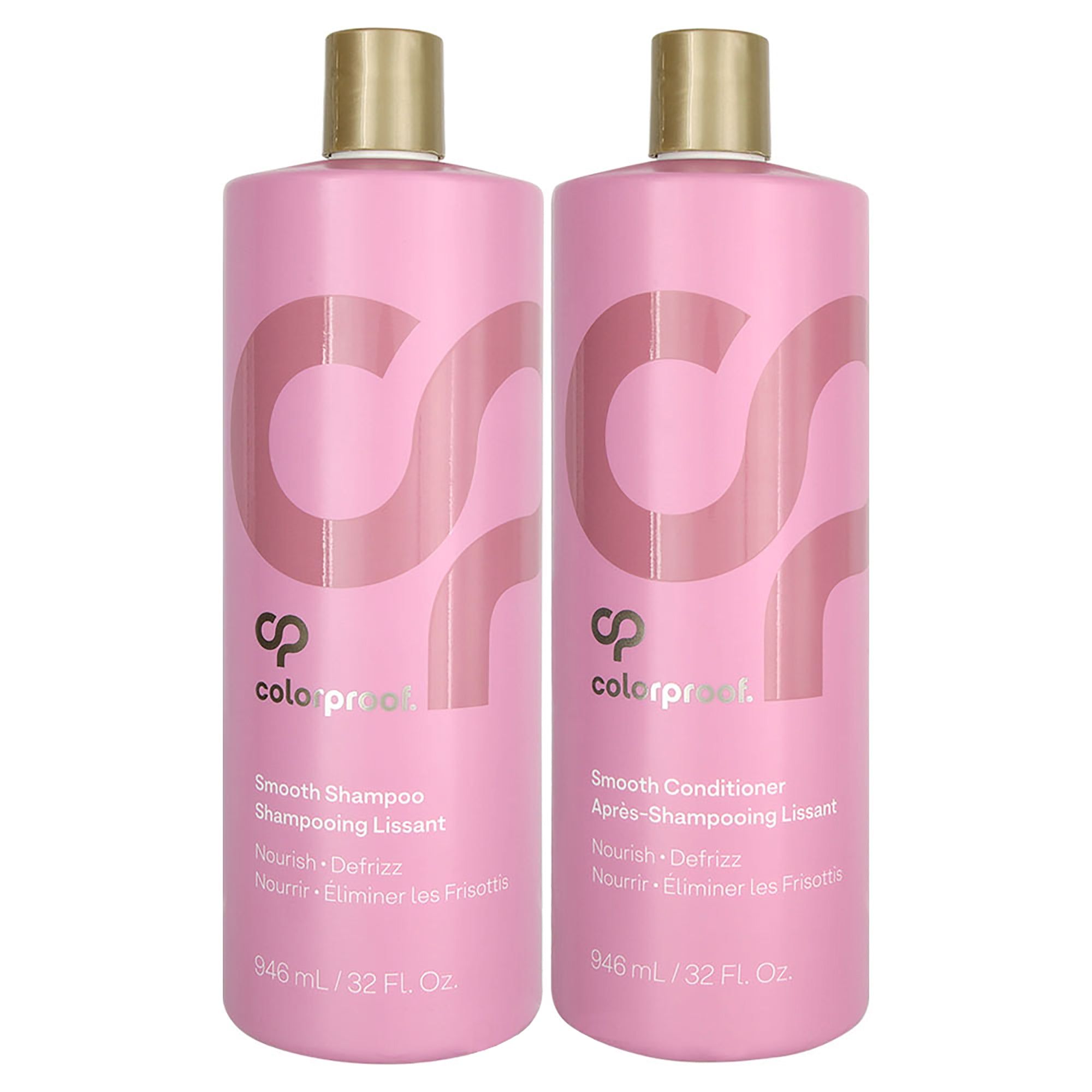 Colorproof Smooth Shampoo and Conditioner Liter Duo ($198 Value) / 33OZ