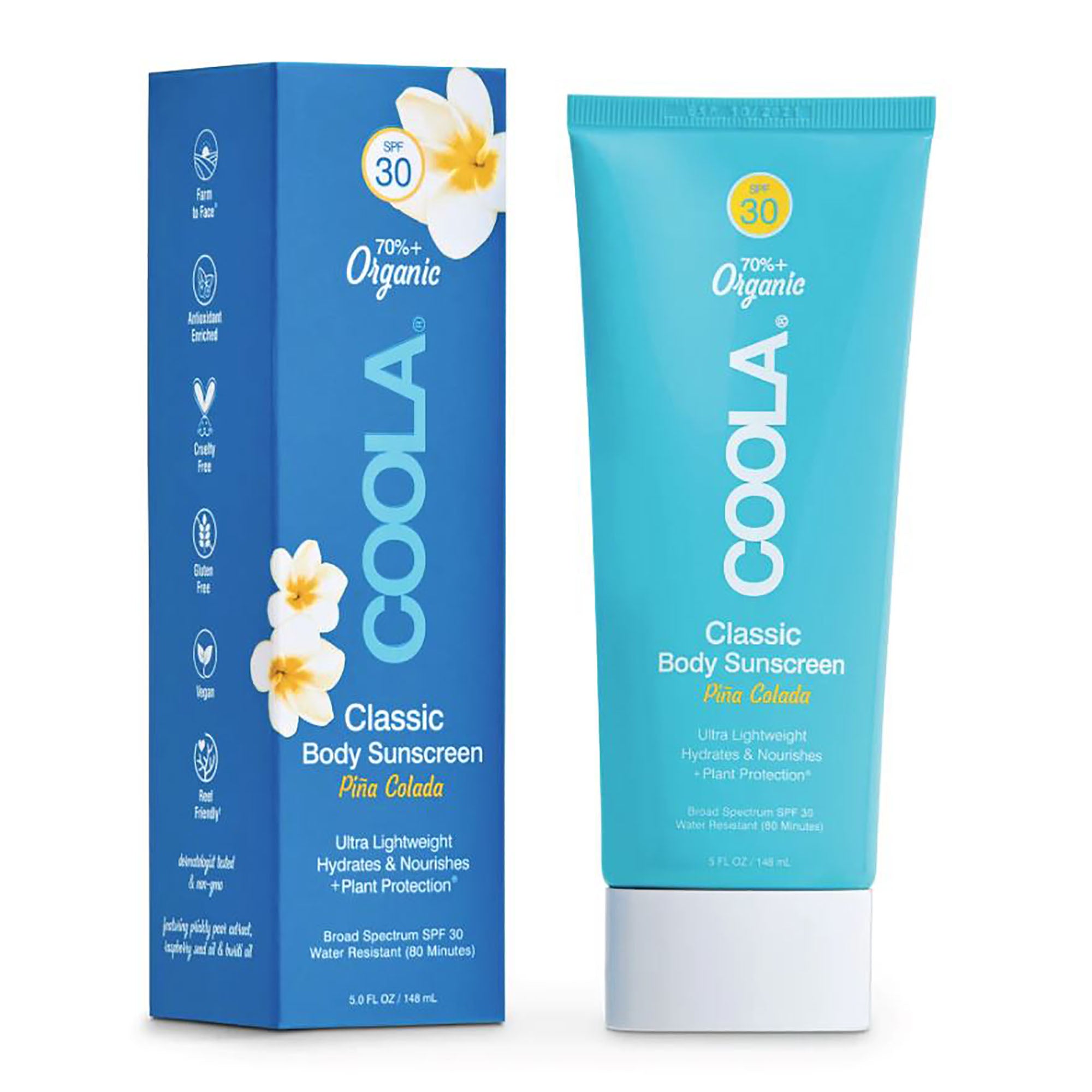 COOLA Suncare Classic Body Organic Sunscreen Spray SPF 30 - Pina Colada / PINA COLADA