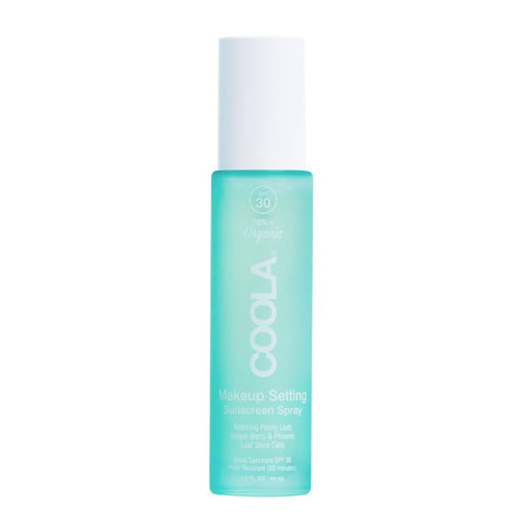 COOLA Suncare Face Makeup Setting Spay SPF 30 - Green Tea Aloe / 1.7OZ