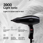 Elchim Dryer Light Ionic Fifties Dryer / Black