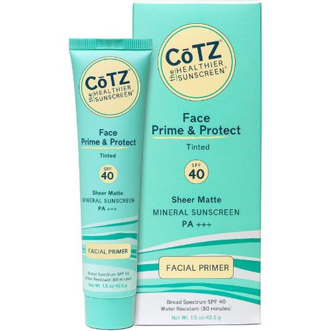 CoTZFace Prime and Protect SPF40 Tinted / 1.5OZ