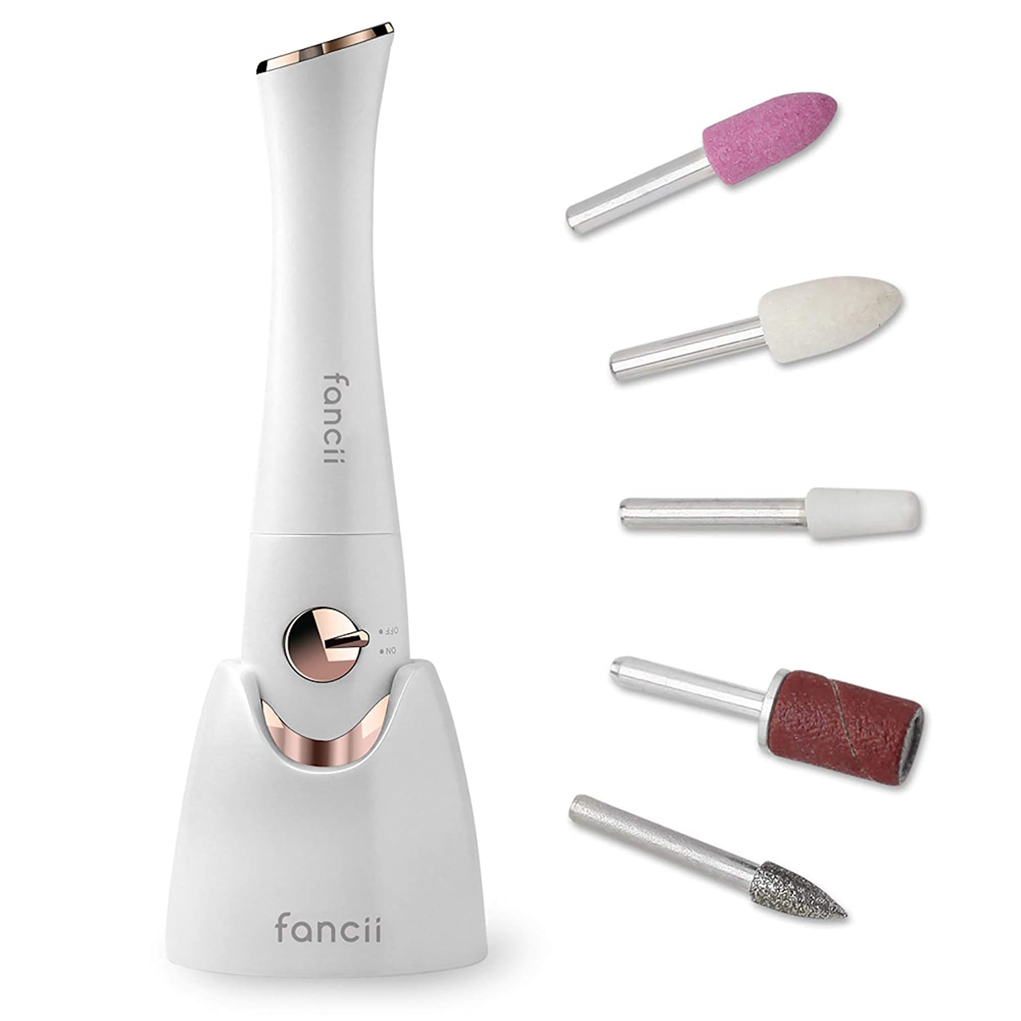 Fancii Mynt Cordless Manicure Pedicure Electric Nail File / Champagne / SWATCH