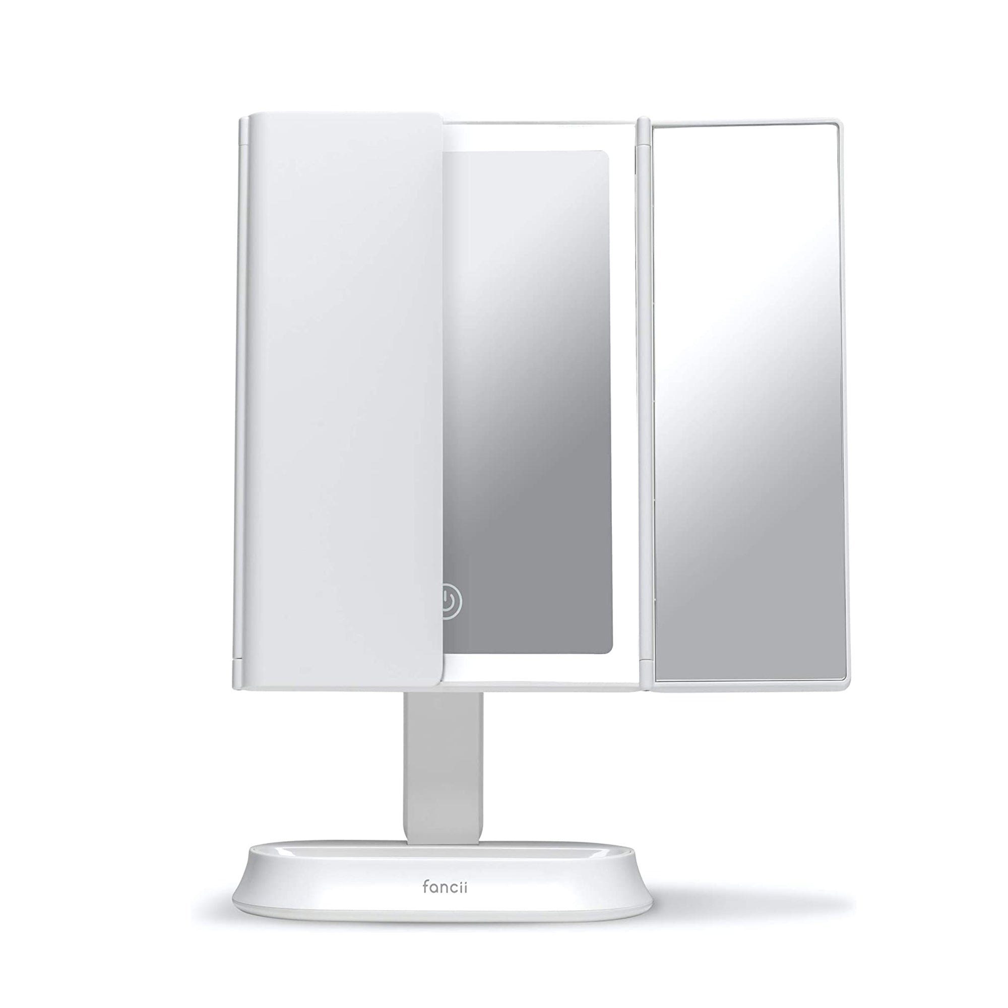 Fancii Zora Rechargeable LED Trifold Makeup Mirror / WHITE