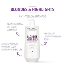 Goldwell Dualsenses Blondes & Highlights Shampoo - 33oz / 33.OZ