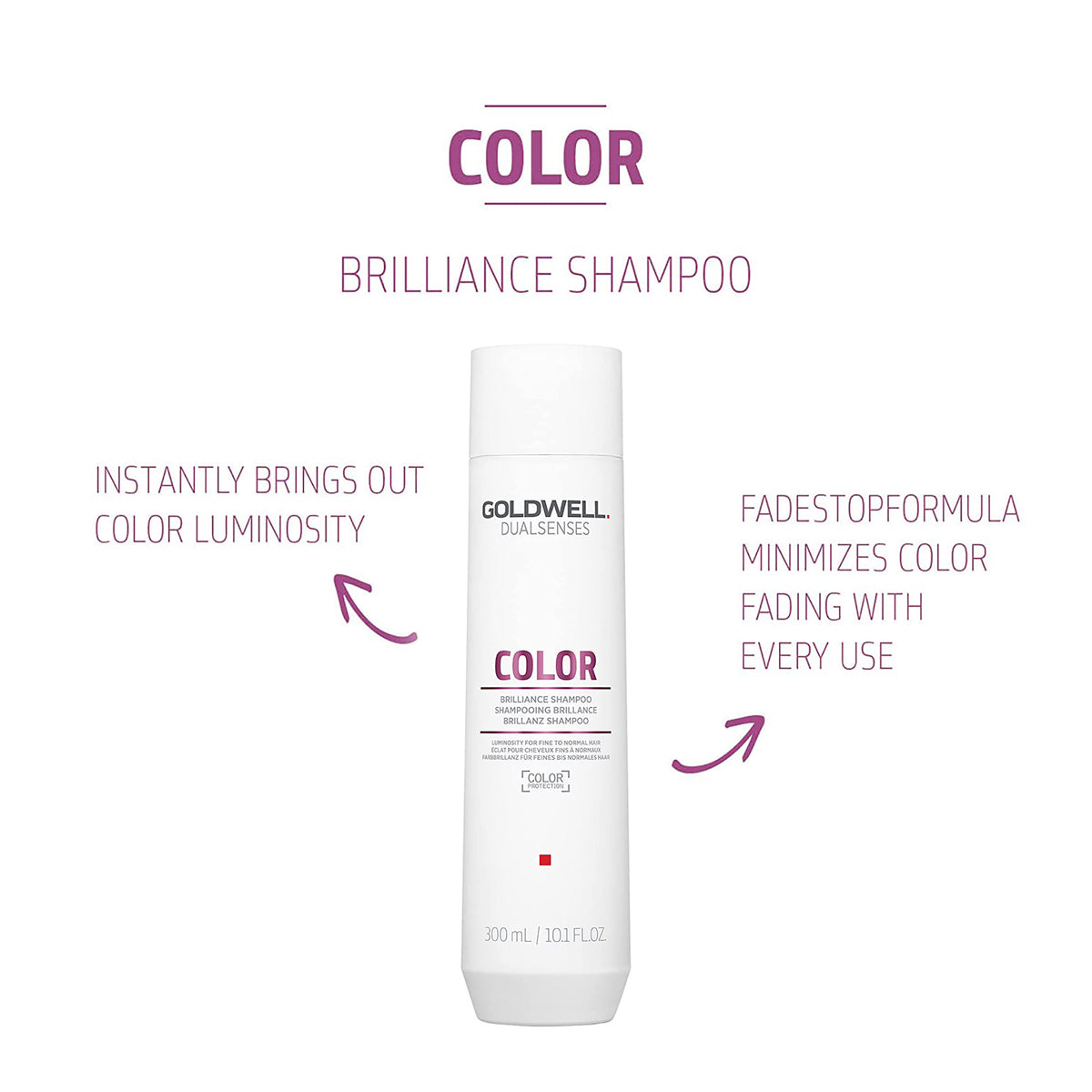 Goldwell Dualsenses Color Shampoo / 10 OZ, image 27006152179862