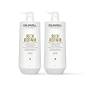 Goldwell Rich Repair Restoring Shampoo & Conditioner Duo - Liter ($85 Value) / 33.8OZ
