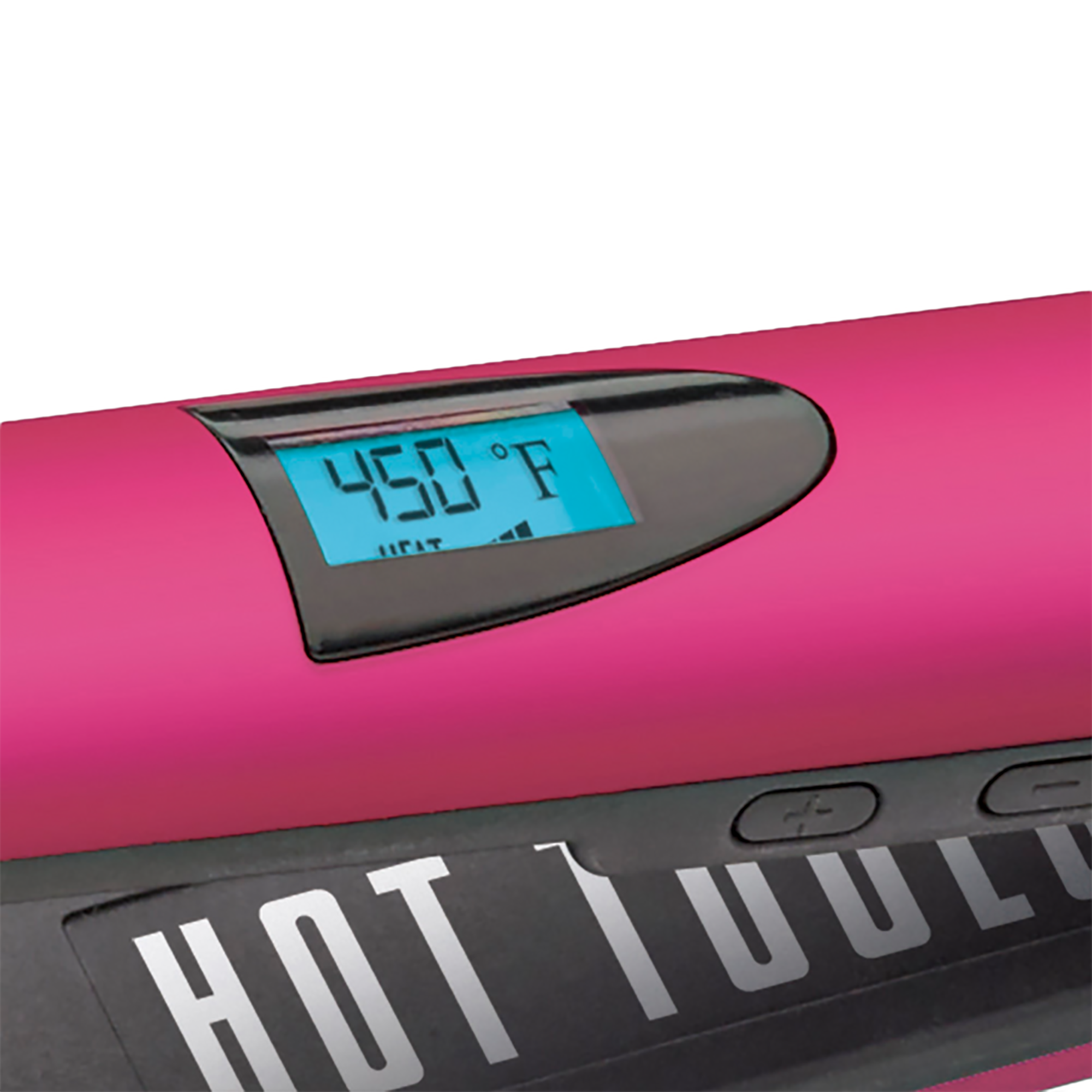 Hot Tools 1" Titanium Digital Salon Flat Iron - Pink
