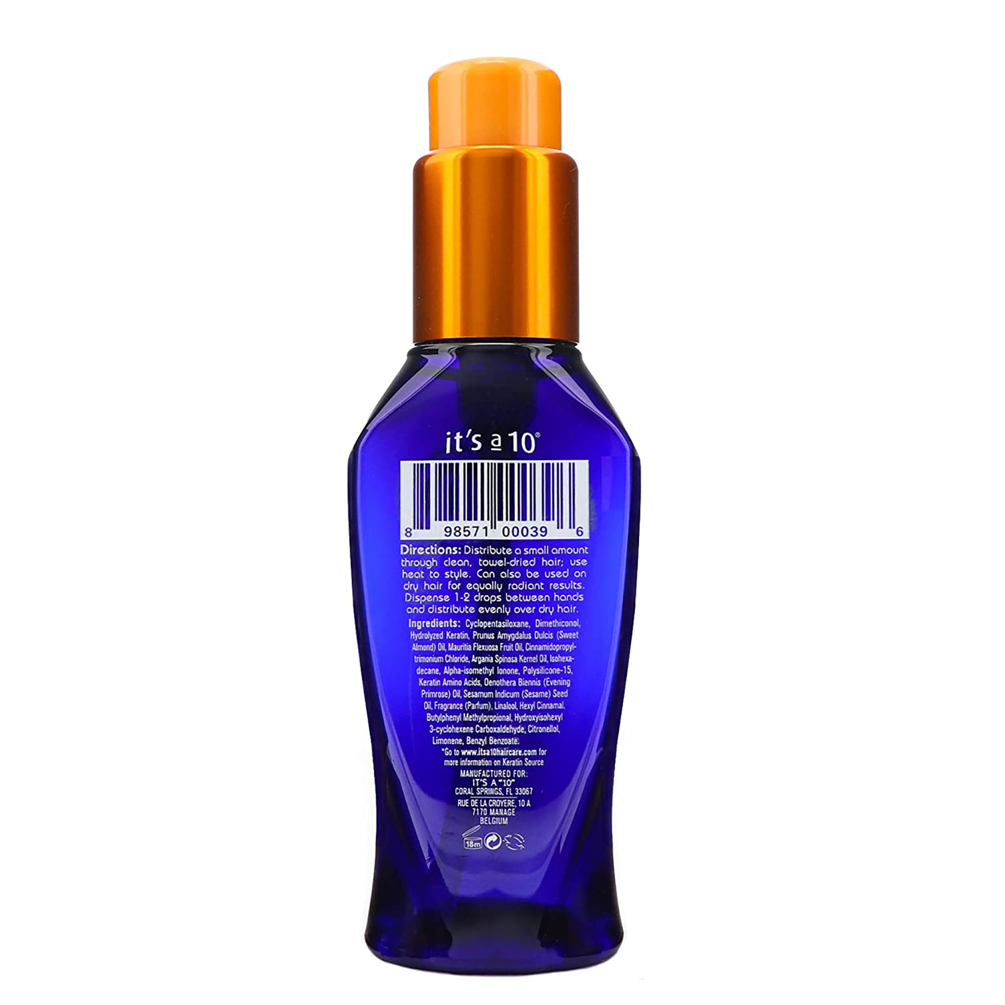 It’s a 10 Miracle Styling Oil Plus Keratin / 3.OZ
