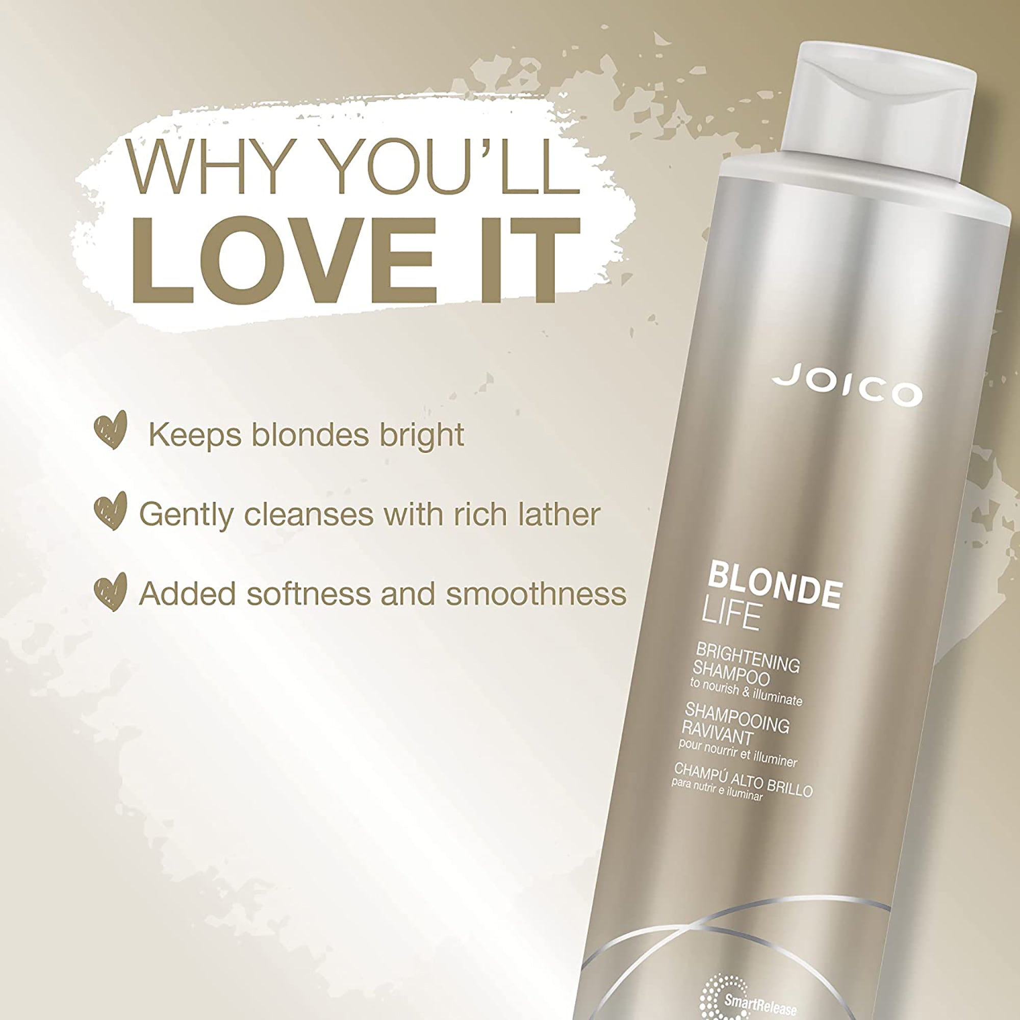 Joico Blonde Life Brightening Shampoo Liter / 33.OZ