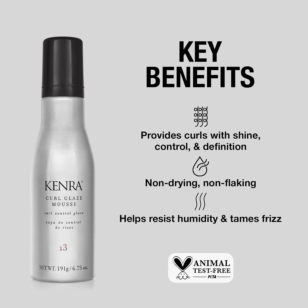 Kenra Professional Curl Glaze Mousse 13 - 6.7oz / 6.7OZ, image 26847088803990