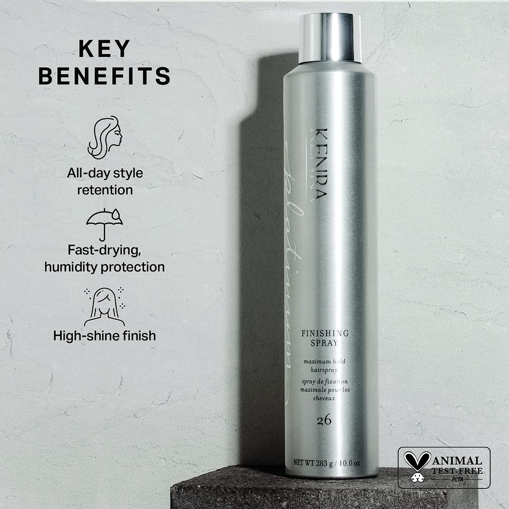 Kenra Professional Platinum Finishing Spray 26 - 10oz / 10.OZ thumbnail 2