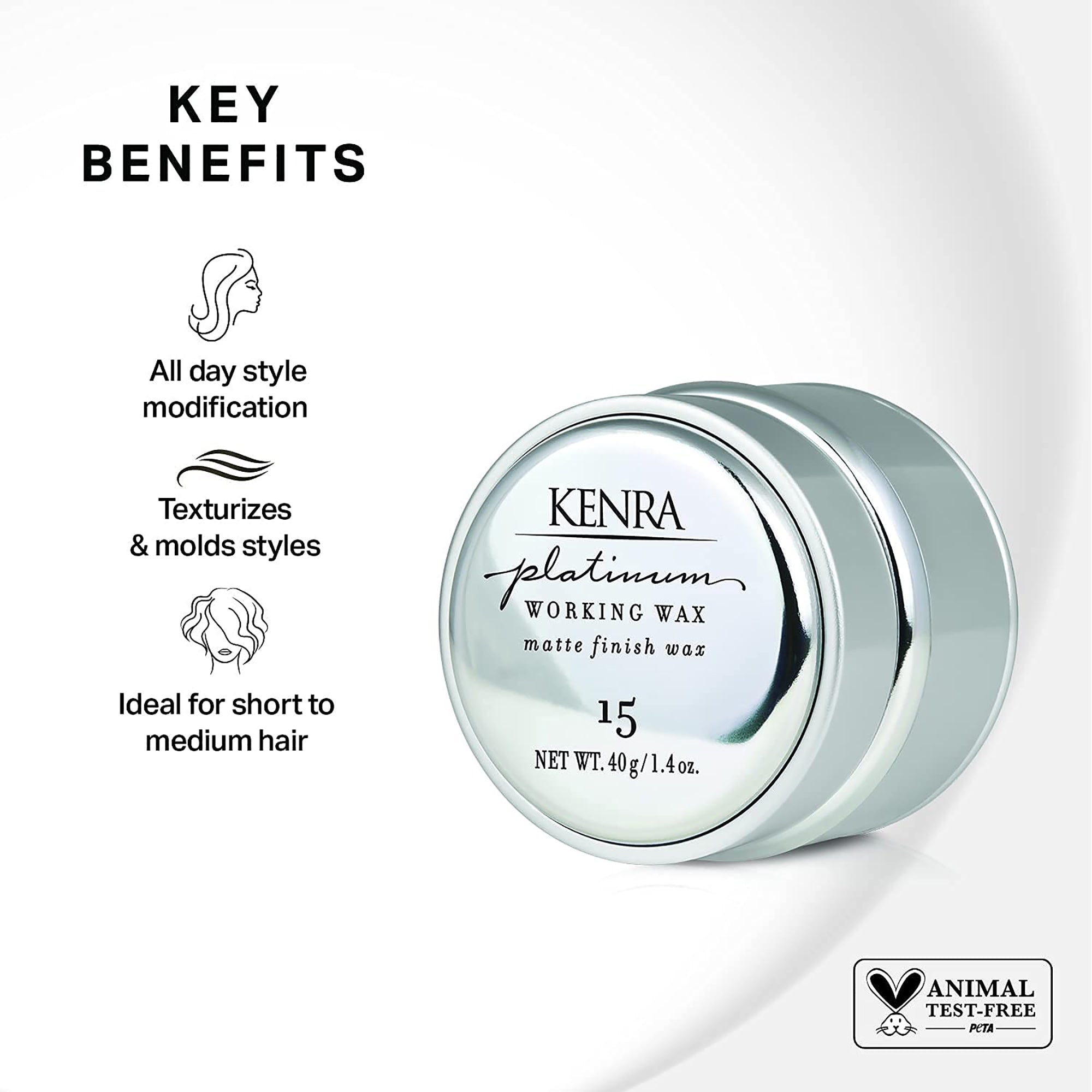 Kenra Professional Platinum Working Wax 15 - 1.4oz