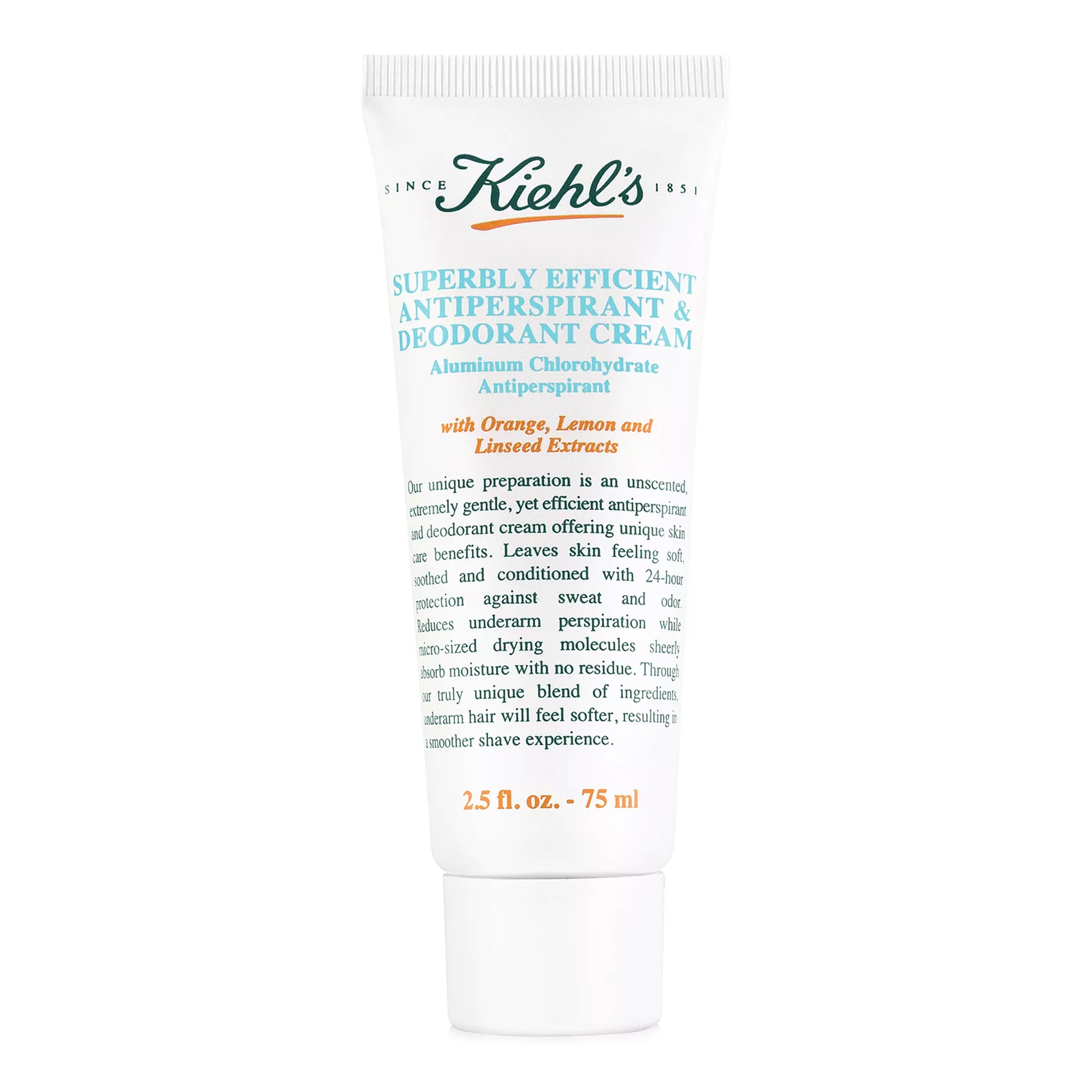 Kiehl's Superbly Efficient Anti-Perspirant and Deodorant Cream / 2.5OZ