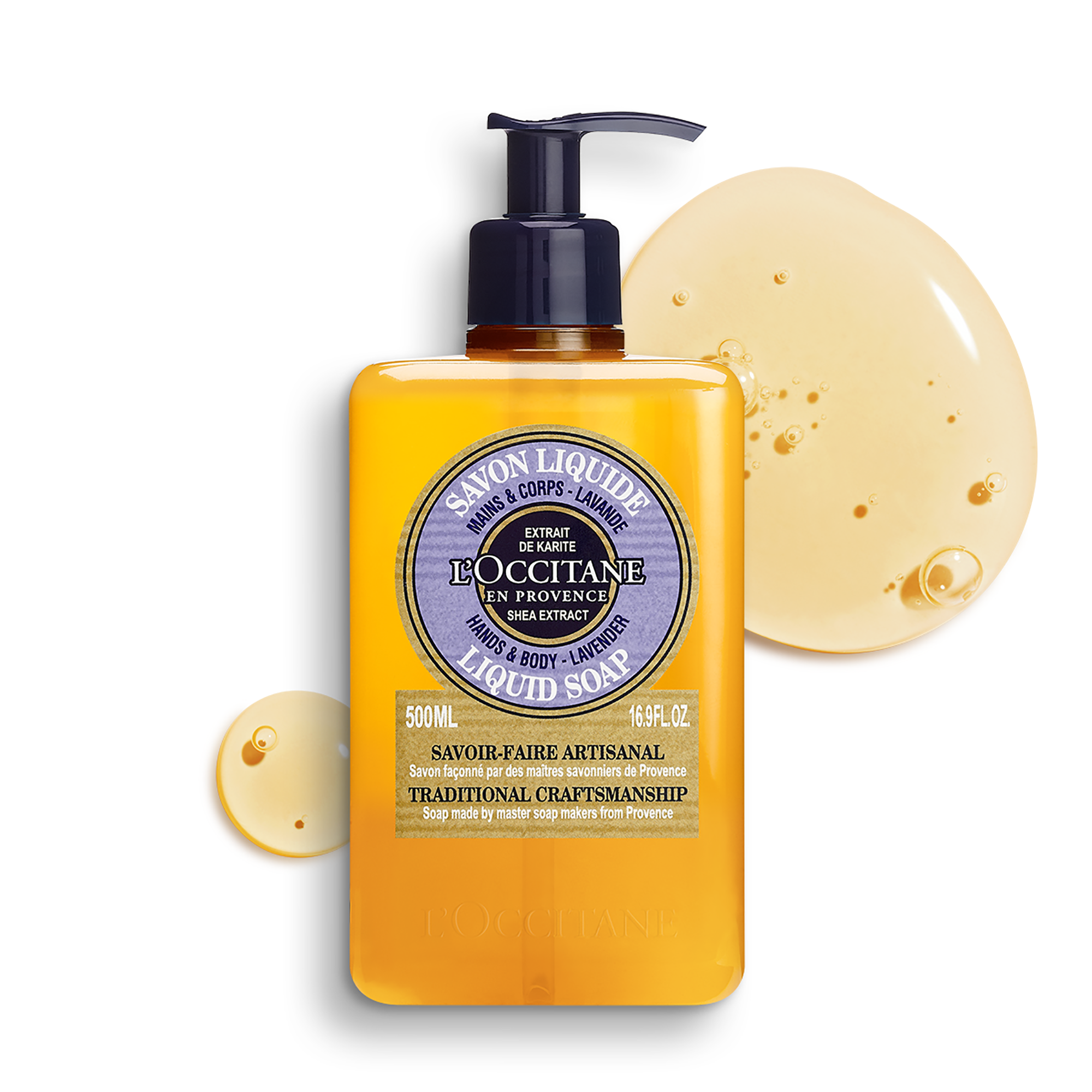 L'Occitane Shea Butter Liquid Soap / LAVENDER
