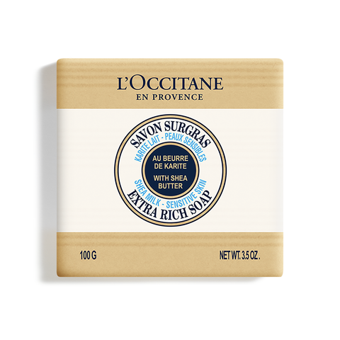  L'Occitane Shea Milk Sensitive Skin Extra Rich Soap / 3.5OZ